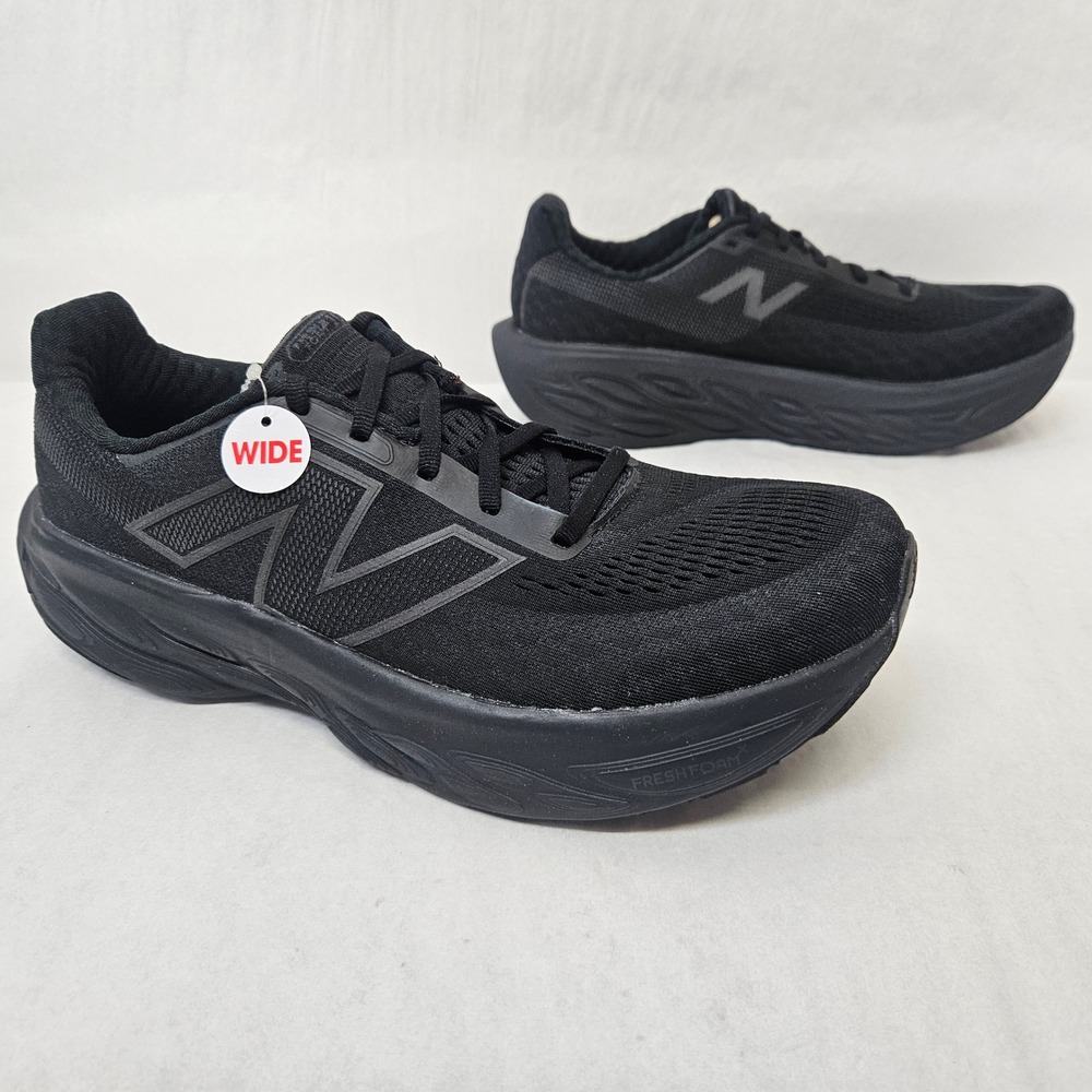 New Balance X 1080 V14 Running Shoe Fresh Foam W1080K14 Black Women Size 11 Wide